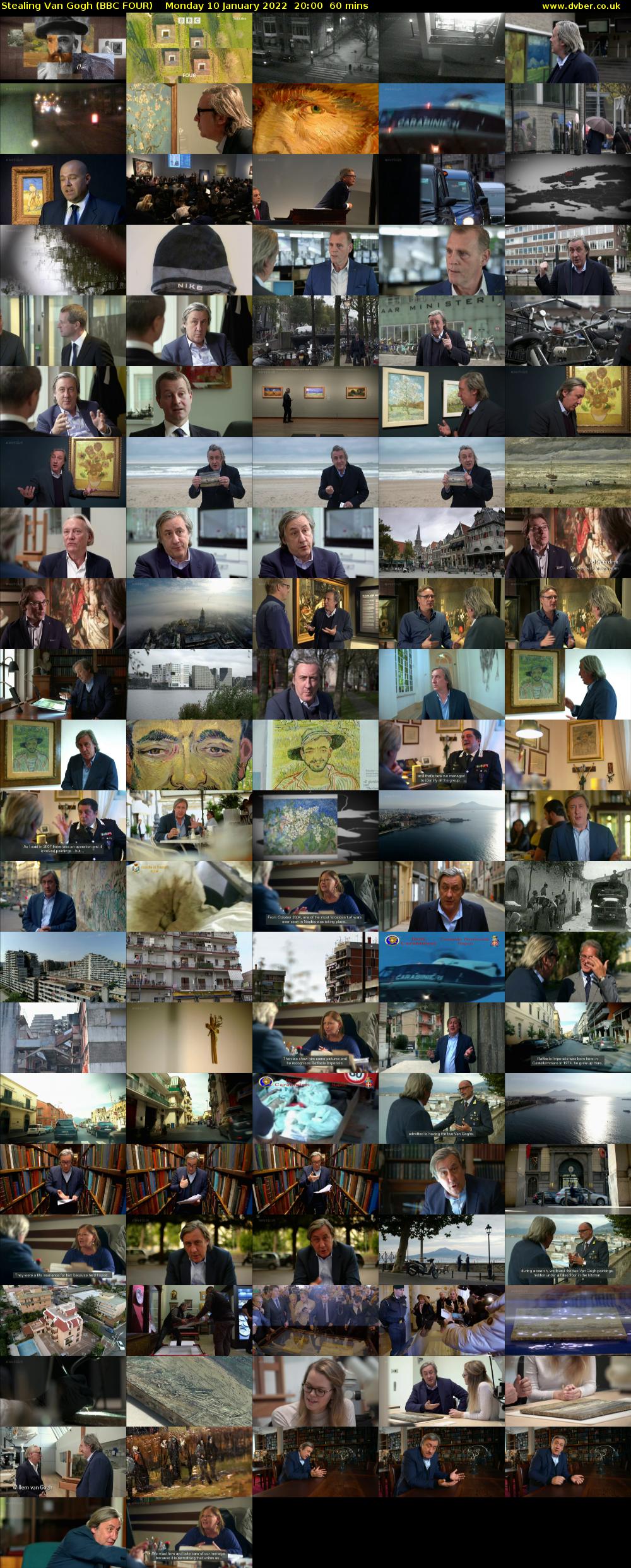 Stealing Van Gogh (BBC FOUR) Monday 10 January 2022 20:00 - 21:00