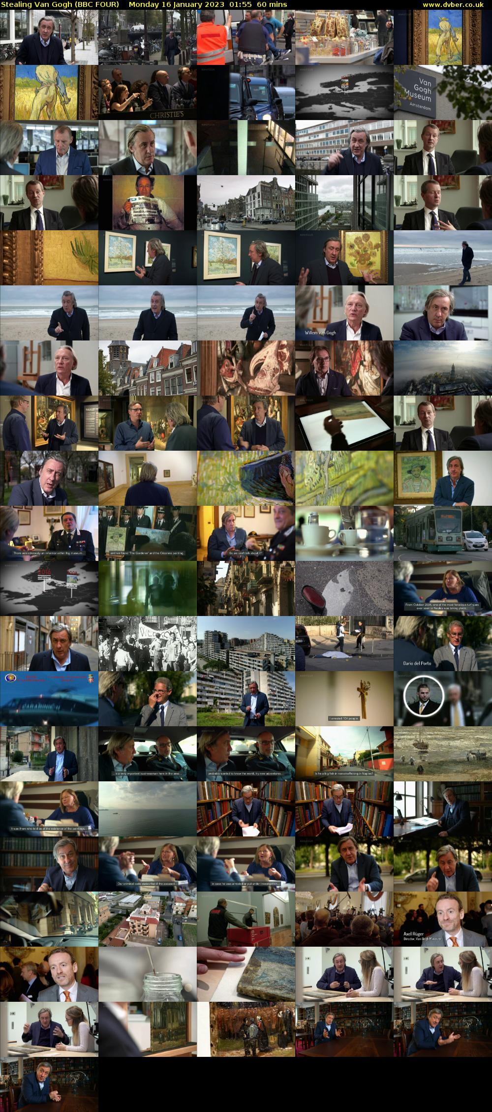 Stealing Van Gogh (BBC FOUR) Monday 16 January 2023 01:55 - 02:55