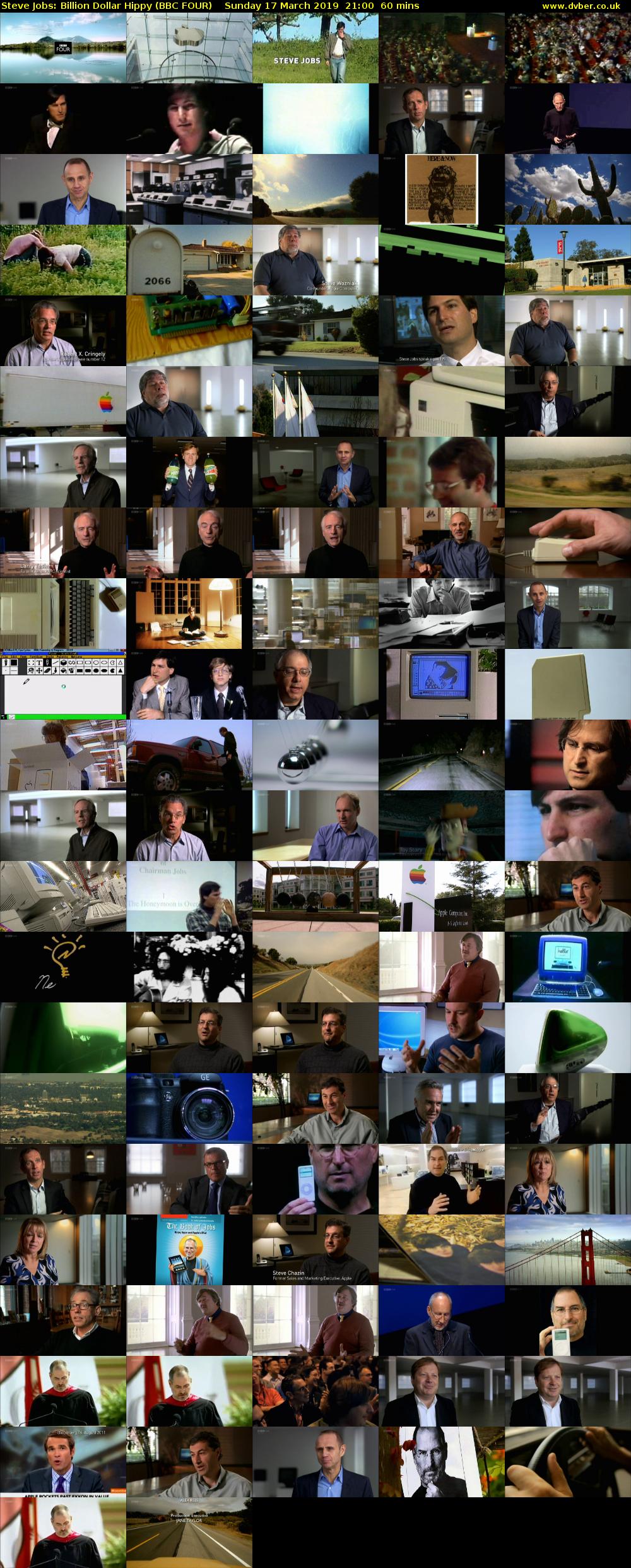Steve Jobs: Billion Dollar Hippy (BBC FOUR) Sunday 17 March 2019 21:00 - 22:00