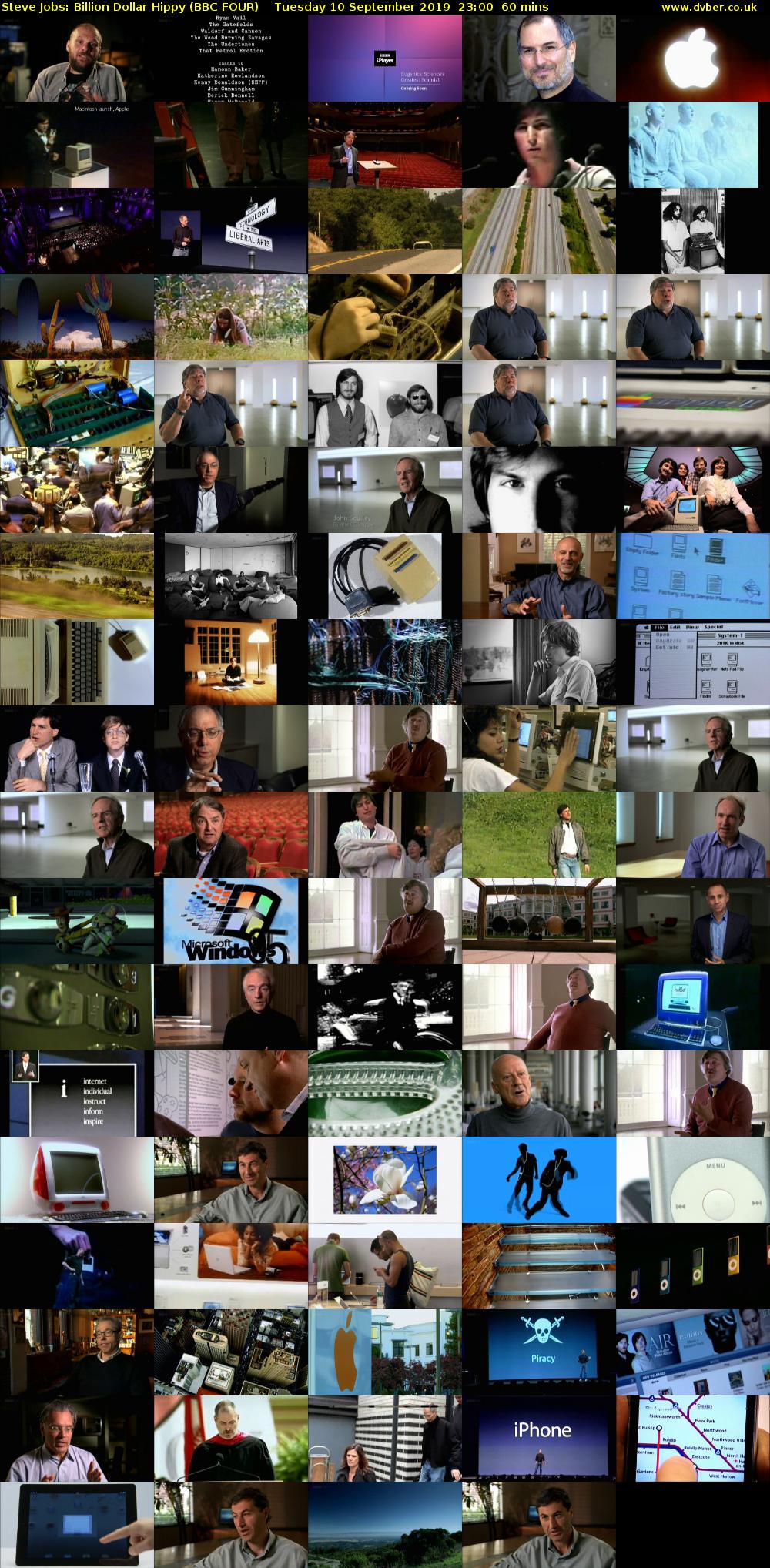 Steve Jobs: Billion Dollar Hippy (BBC FOUR) Tuesday 10 September 2019 23:00 - 00:00