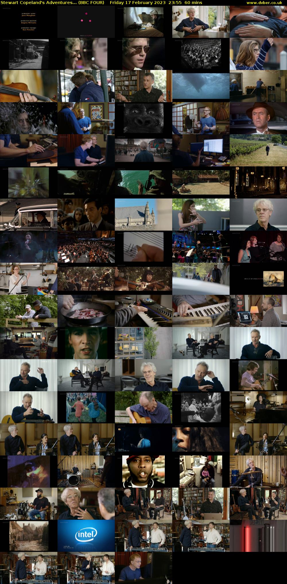 Stewart Copeland's Adventures... (BBC FOUR) Friday 17 February 2023 23:55 - 00:55