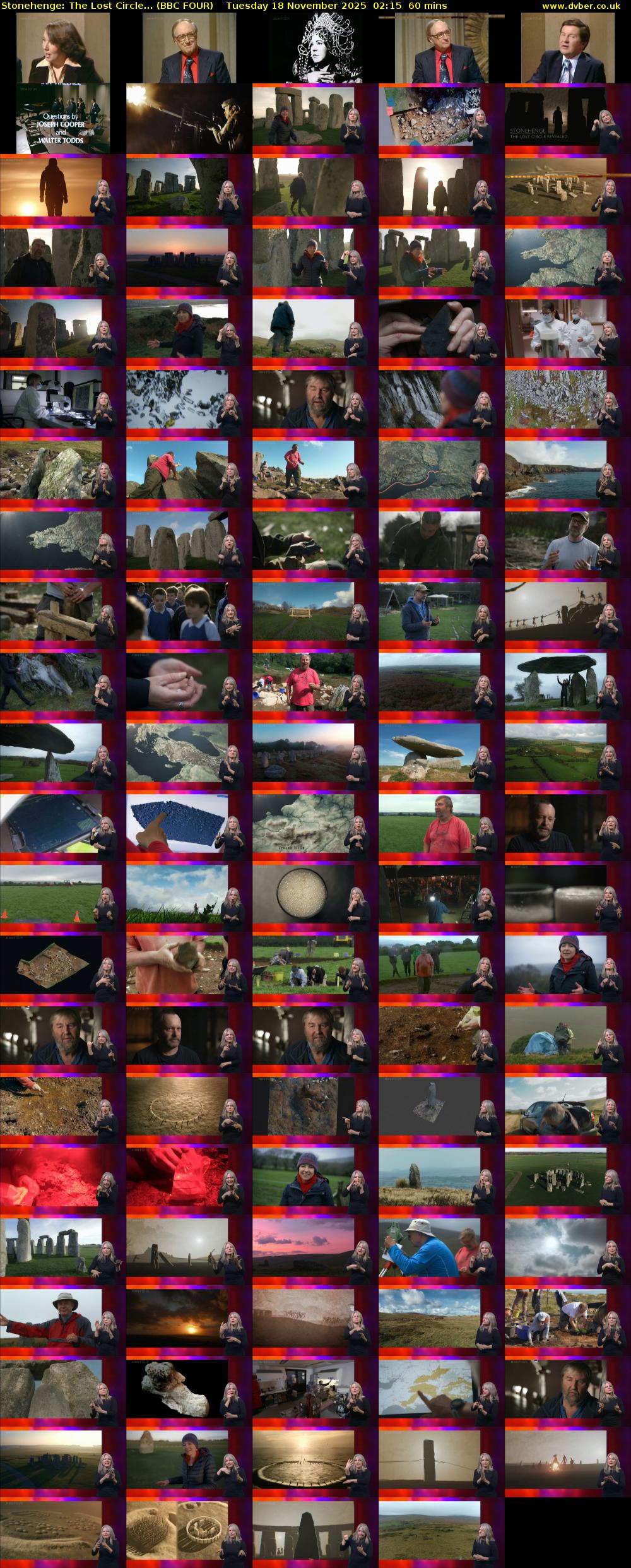 Stonehenge: The Lost Circle... (BBC FOUR) Tuesday 18 November 2025 02:15 - 03:15