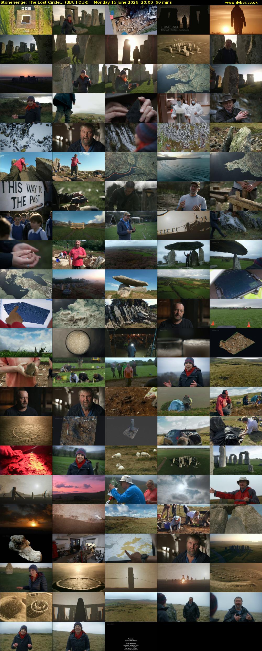 Stonehenge: The Lost Circle... (BBC FOUR) Monday 15 June 2026 20:00 - 21:00