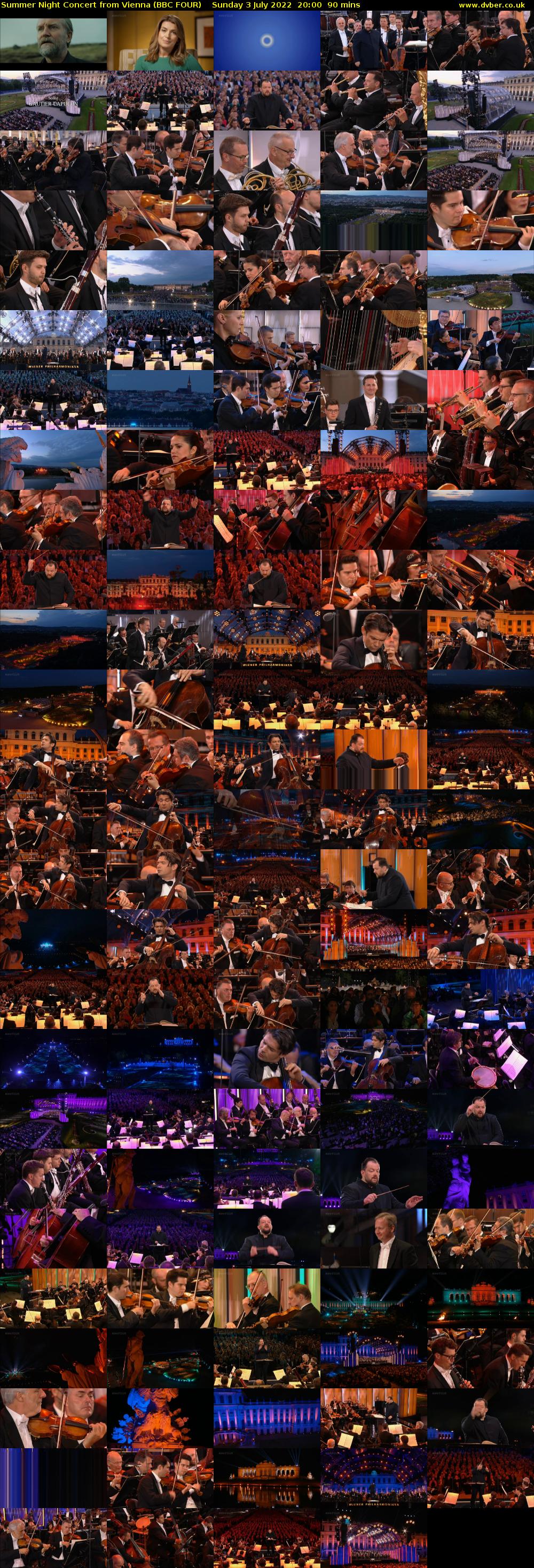 Summer Night Concert from Vienna (BBC FOUR) Sunday 3 July 2022 20:00 - 21:30