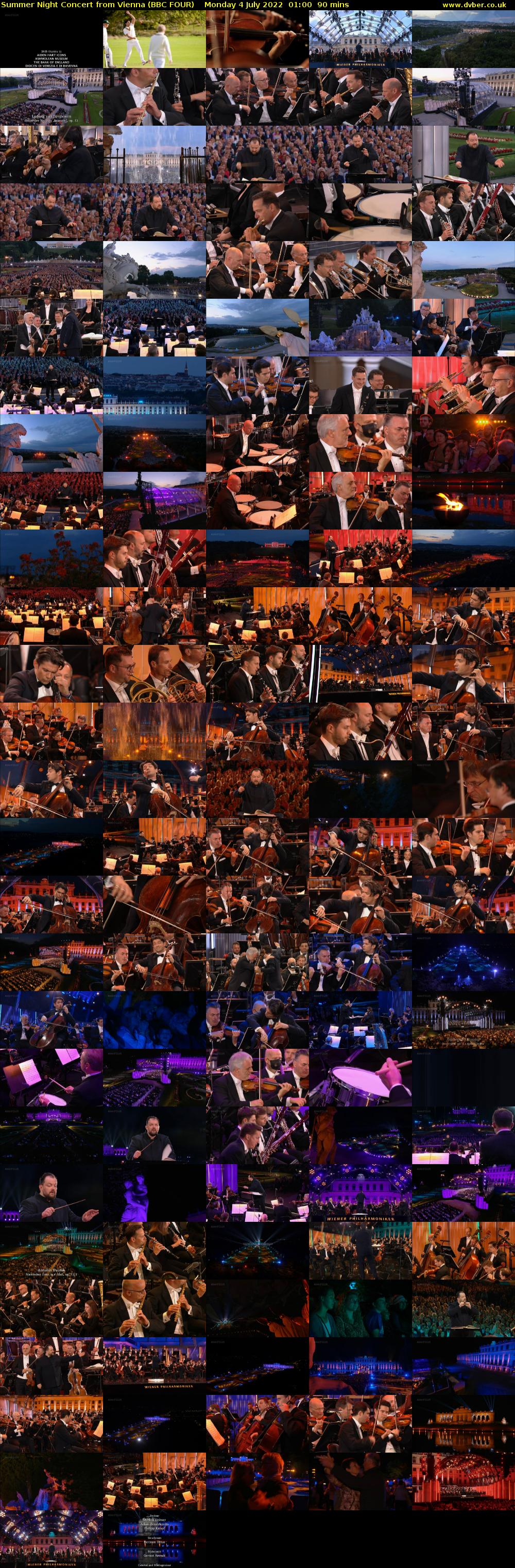 Summer Night Concert from Vienna (BBC FOUR) Monday 4 July 2022 01:00 - 02:30