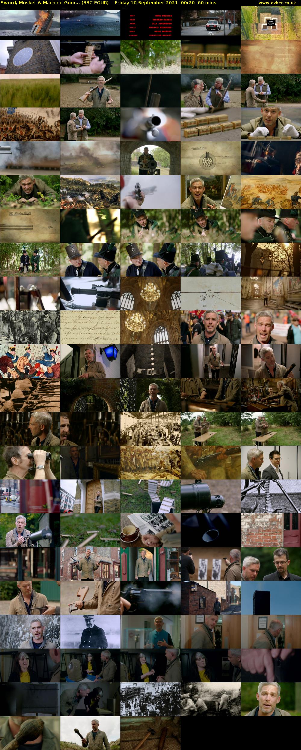 Sword, Musket & Machine Gun:... (BBC FOUR) Friday 10 September 2021 00:20 - 01:20