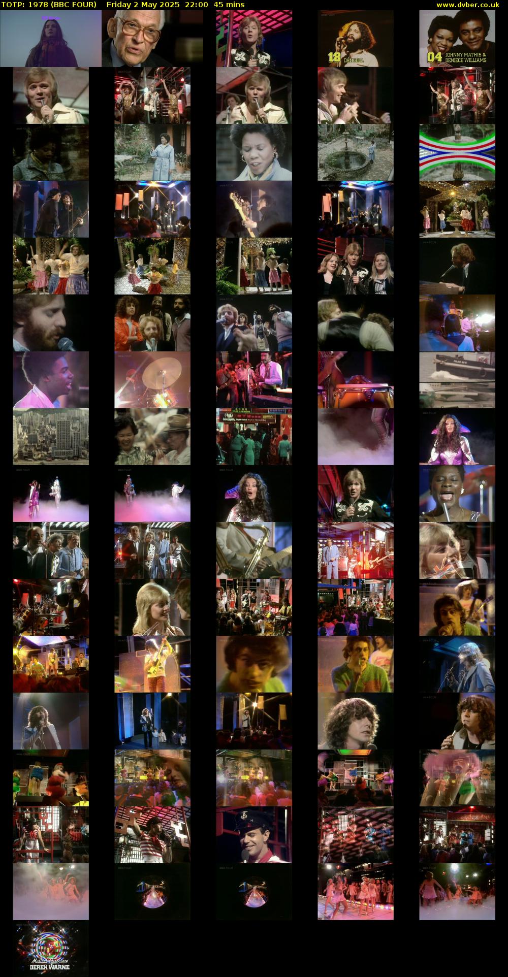 TOTP: 1978 (BBC FOUR) Friday 2 May 2025 22:00 - 22:45
