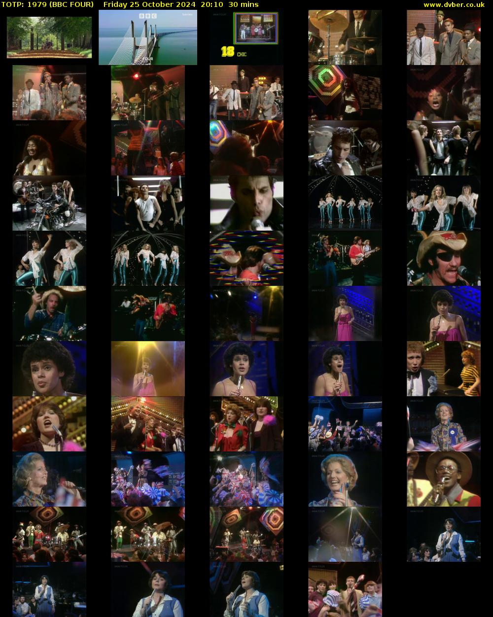 TOTP: 1979 (BBC FOUR) Friday 25 October 2024 20:10 - 20:40