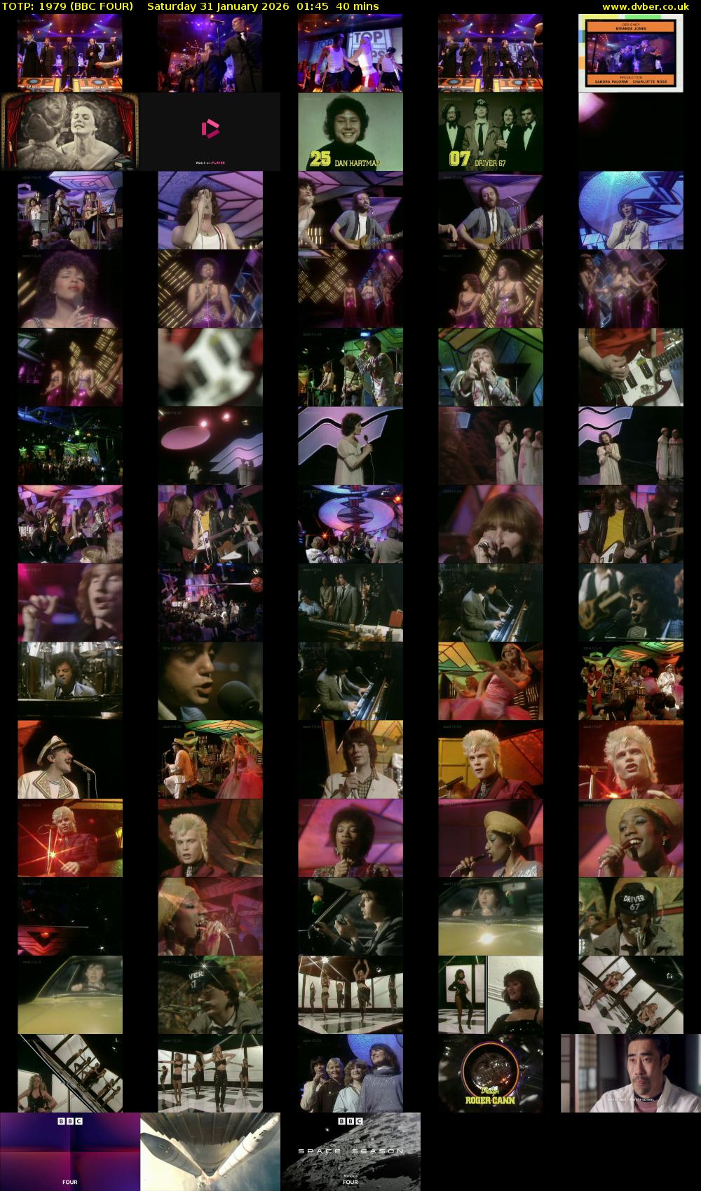 TOTP: 1979 (BBC FOUR) Saturday 31 January 2026 01:45 - 02:25