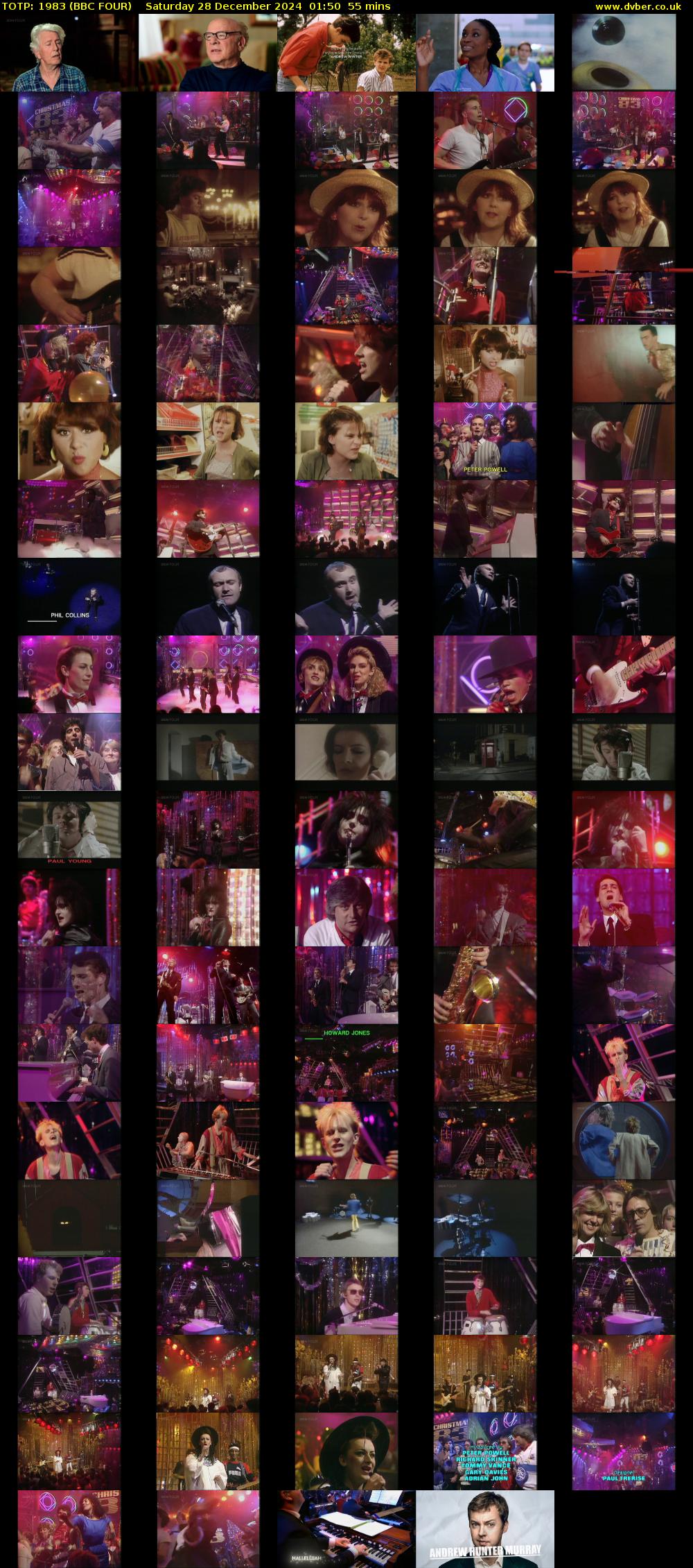 TOTP: 1983 (BBC FOUR) Saturday 28 December 2024 01:50 - 02:45
