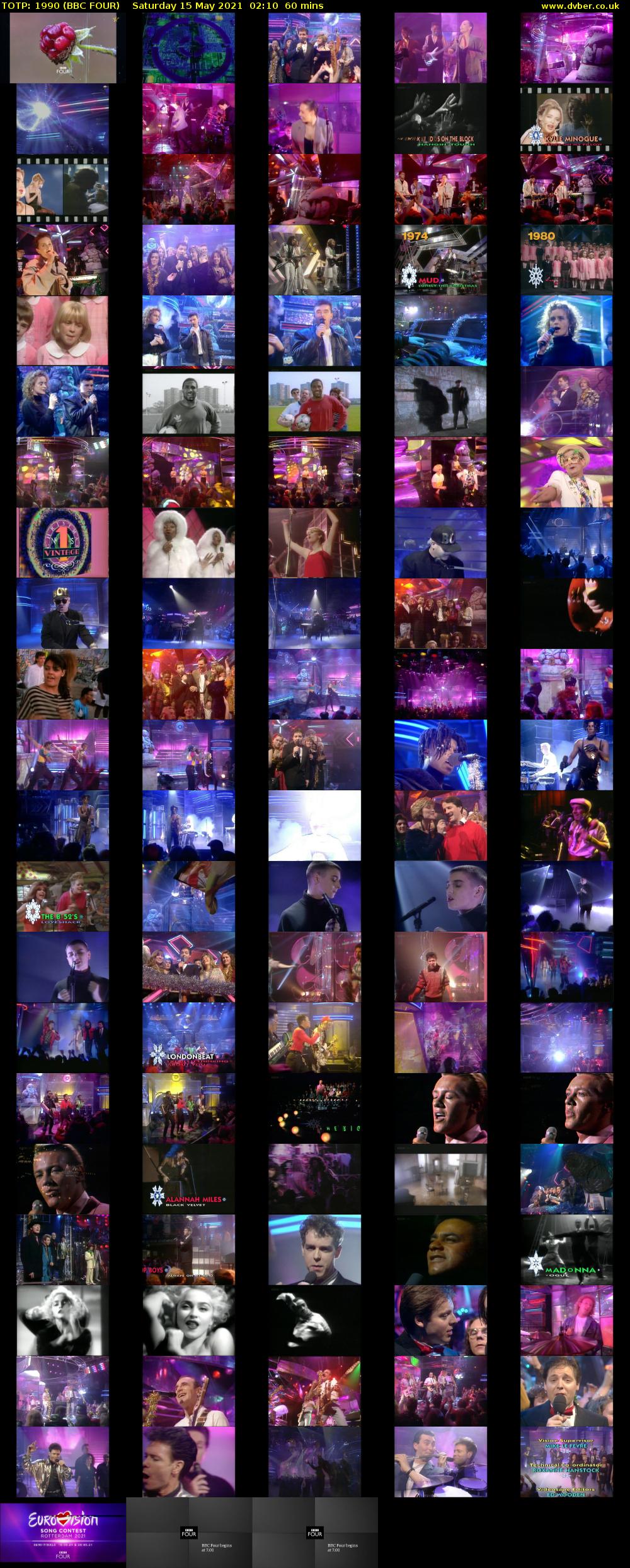 TOTP: 1990 (BBC FOUR) Saturday 15 May 2021 02:10 - 03:10