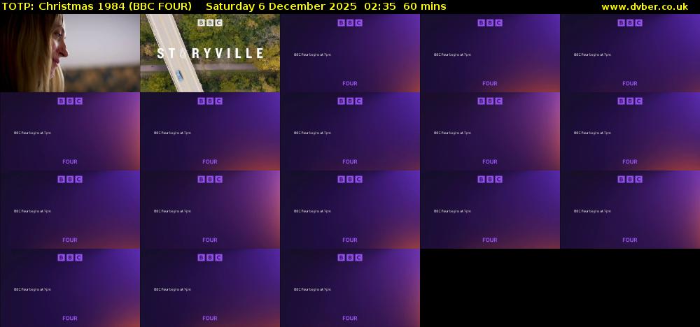 TOTP: Christmas 1984 (BBC FOUR) Saturday 6 December 2025 02:35 - 03:35