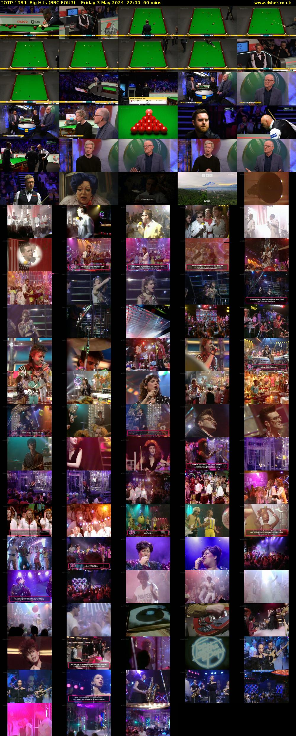 TOTP 1984: Big Hits (BBC FOUR) Friday 3 May 2024 22:00 - 23:00