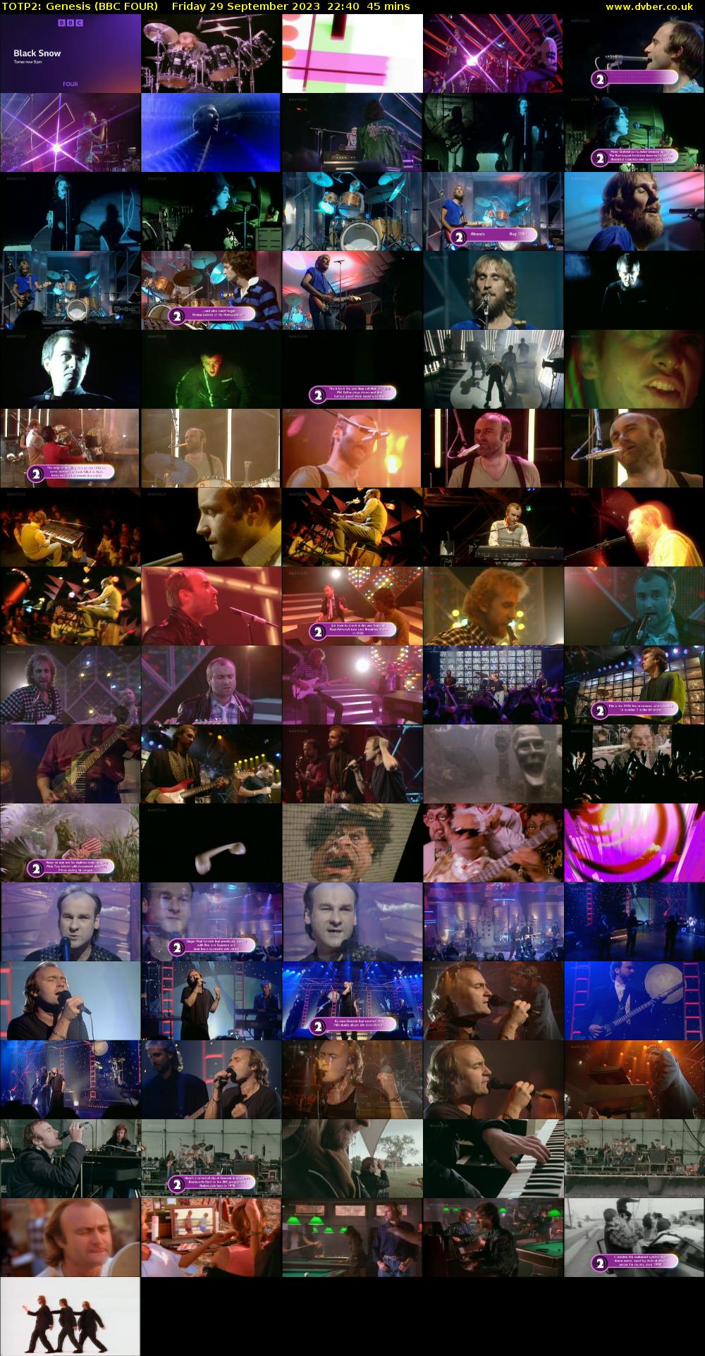 TOTP2: Genesis (BBC FOUR) Friday 29 September 2023 22:40 - 23:25
