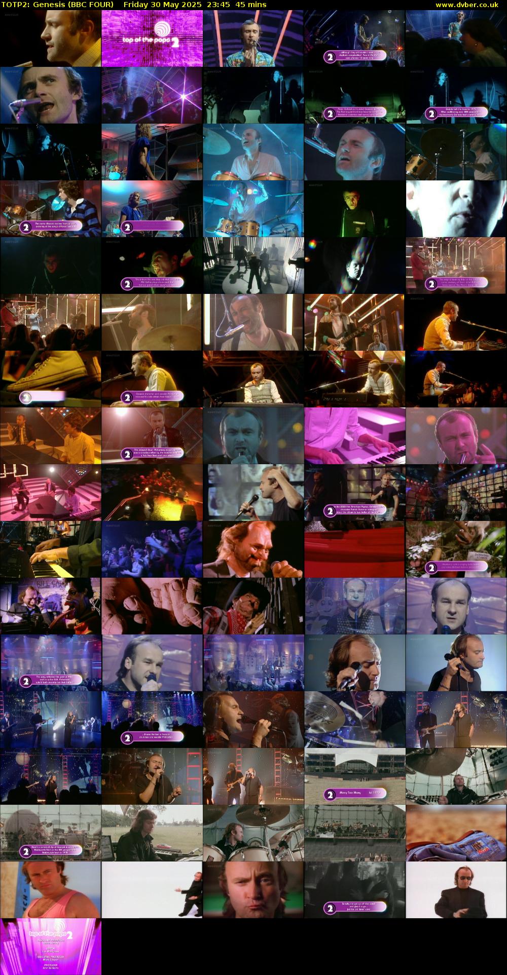 TOTP2: Genesis (BBC FOUR) Friday 30 May 2025 23:45 - 00:30