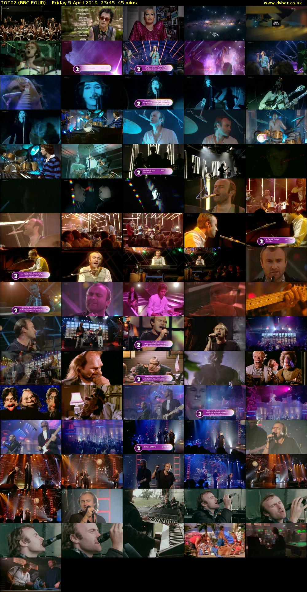TOTP2 (BBC FOUR) Friday 5 April 2019 23:45 - 00:30