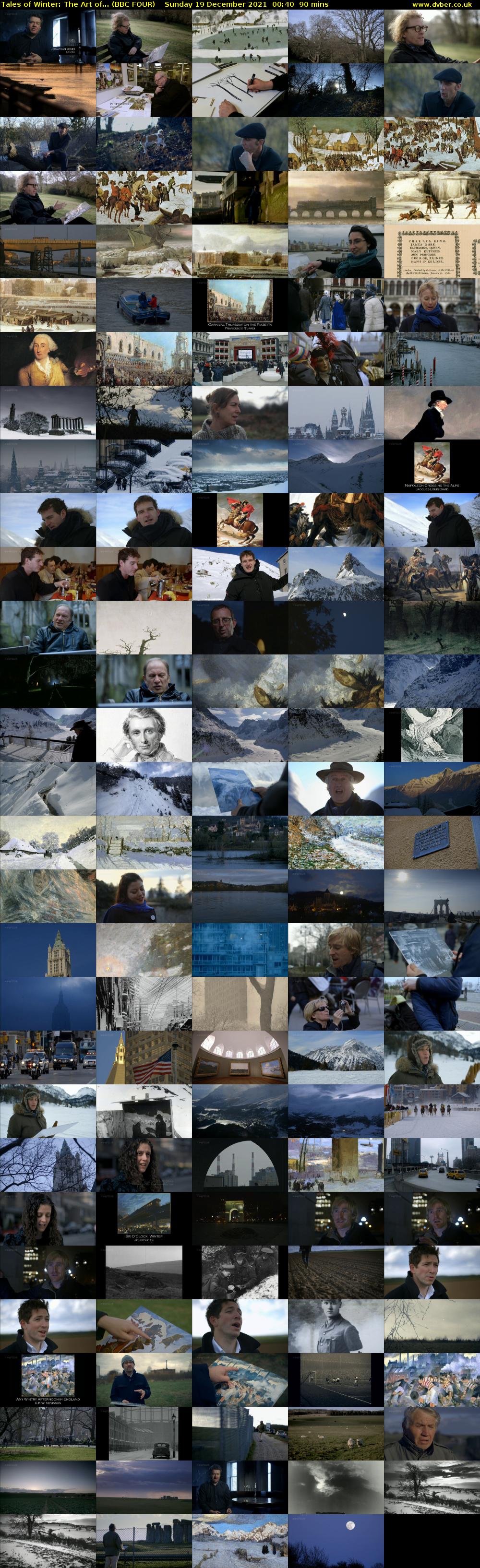 Tales of Winter: The Art of... (BBC FOUR) Sunday 19 December 2021 00:40 - 02:10