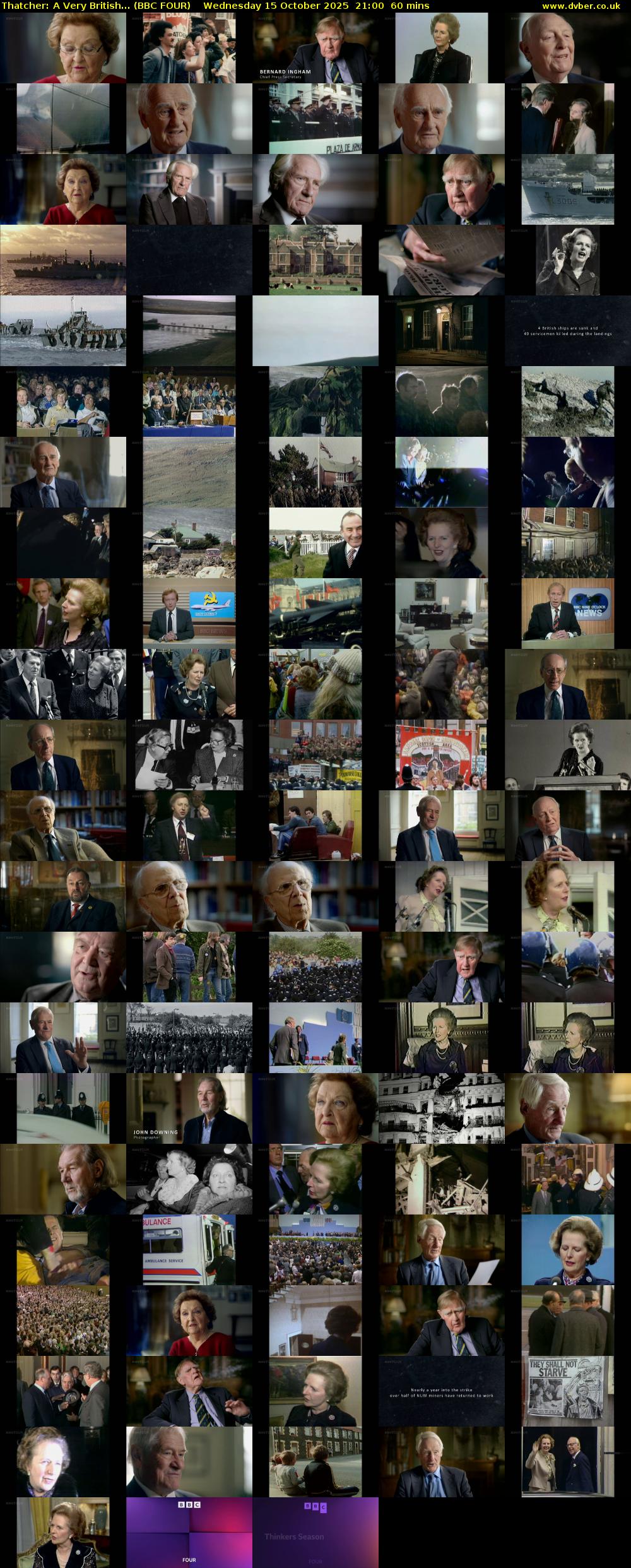 Thatcher: A Very British... (BBC FOUR) Wednesday 15 October 2025 21:00 - 22:00