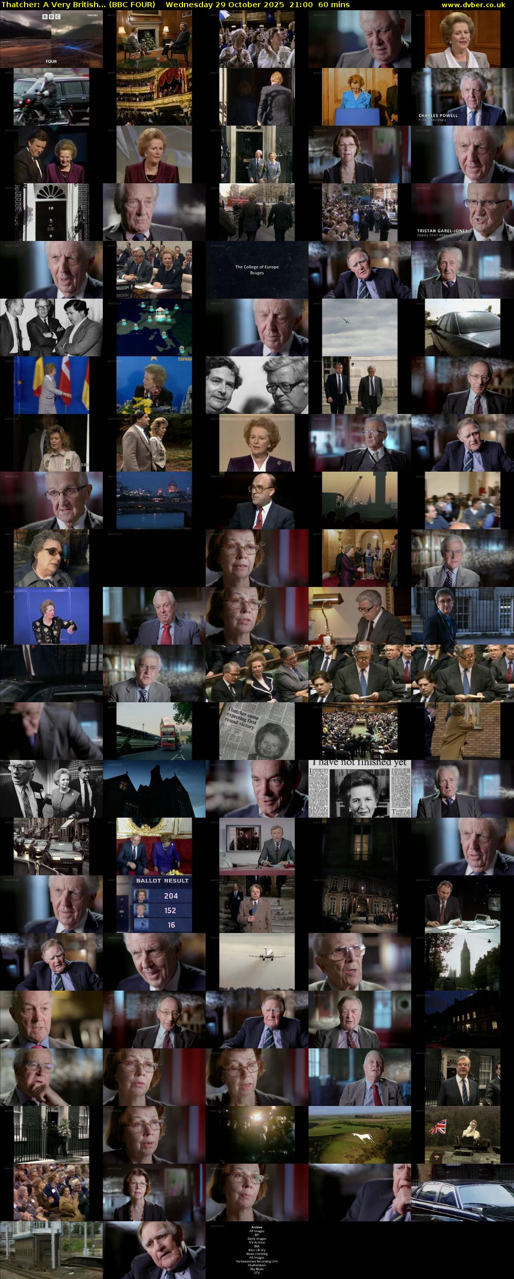 Thatcher: A Very British... (BBC FOUR) Wednesday 29 October 2025 21:00 - 22:00