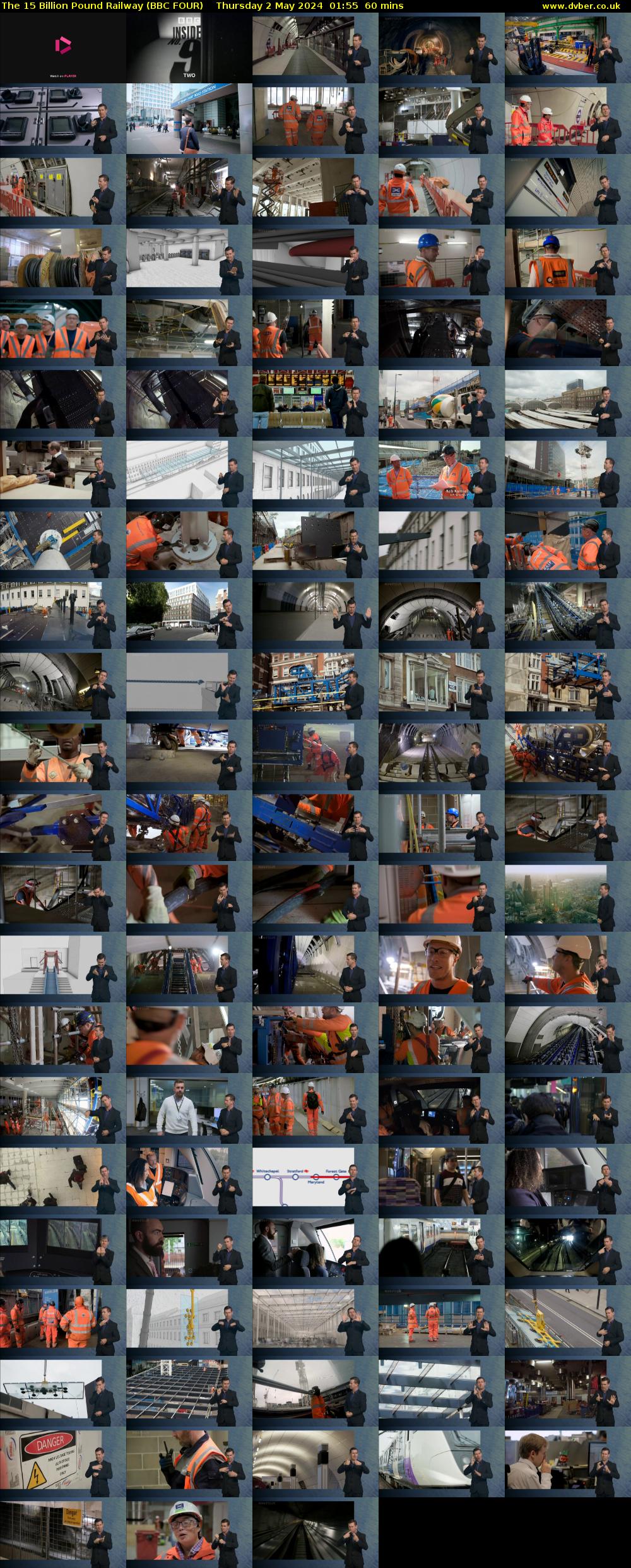 The 15 Billion Pound Railway (BBC FOUR) Thursday 2 May 2024 01:55 - 02:55