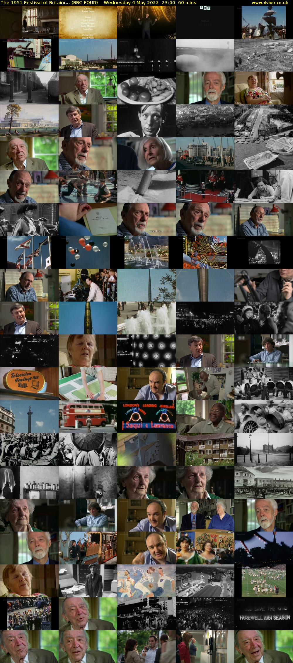The 1951 Festival of Britain:... (BBC FOUR) Wednesday 4 May 2022 23:00 - 00:00