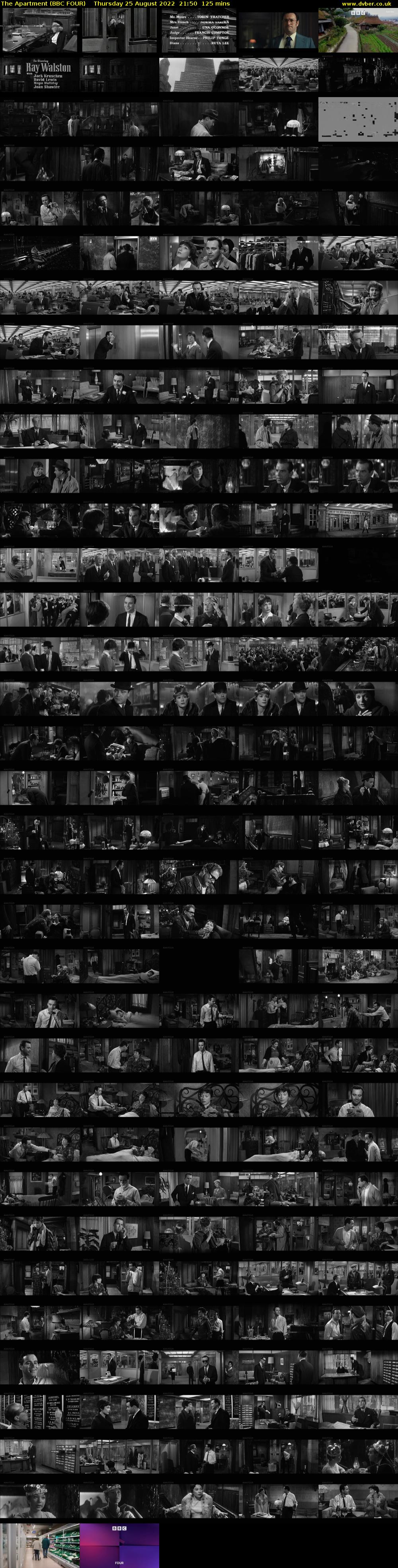 The Apartment (BBC FOUR) Thursday 25 August 2022 21:50 - 23:55
