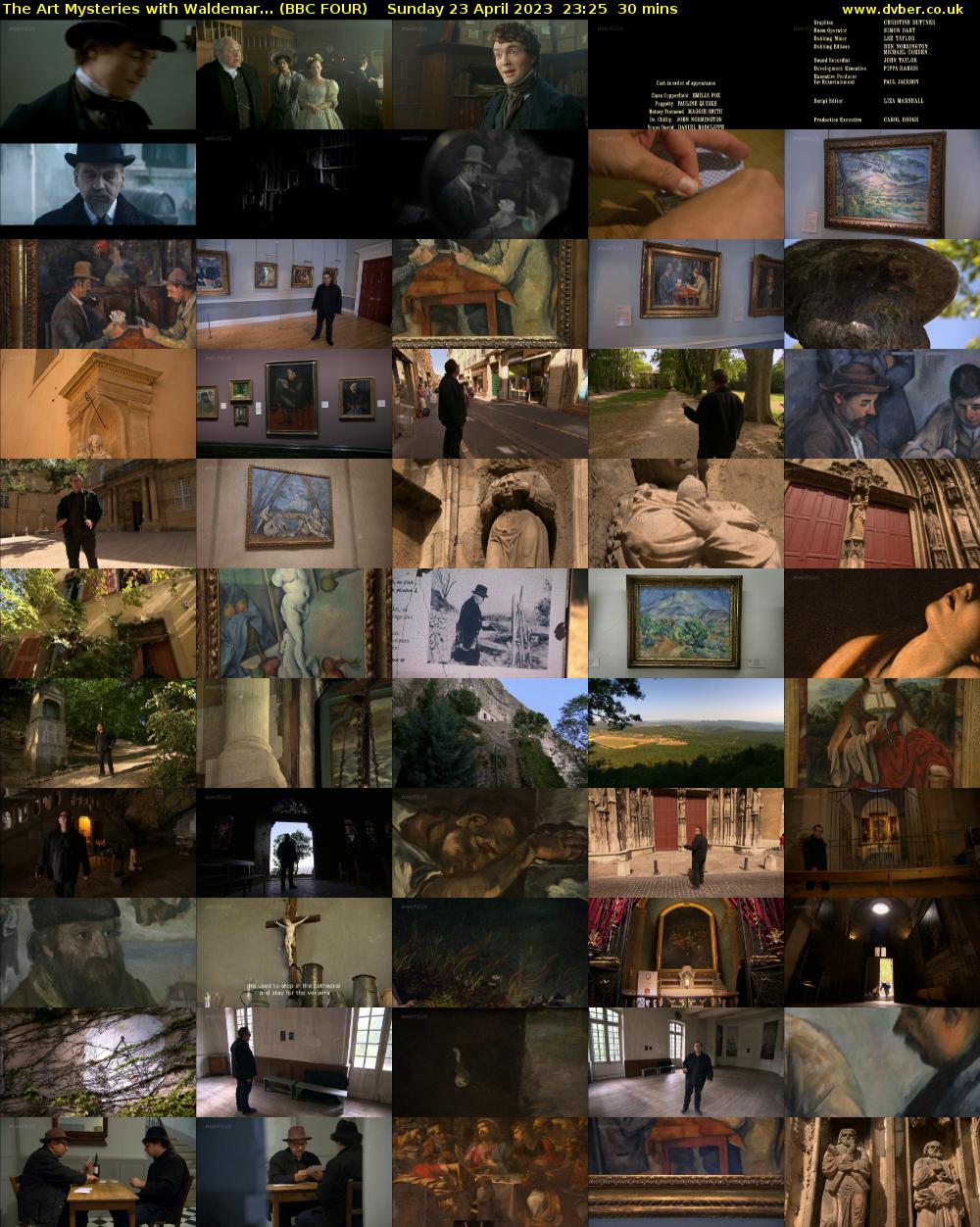 The Art Mysteries with Waldemar... (BBC FOUR) Sunday 23 April 2023 23:25 - 23:55