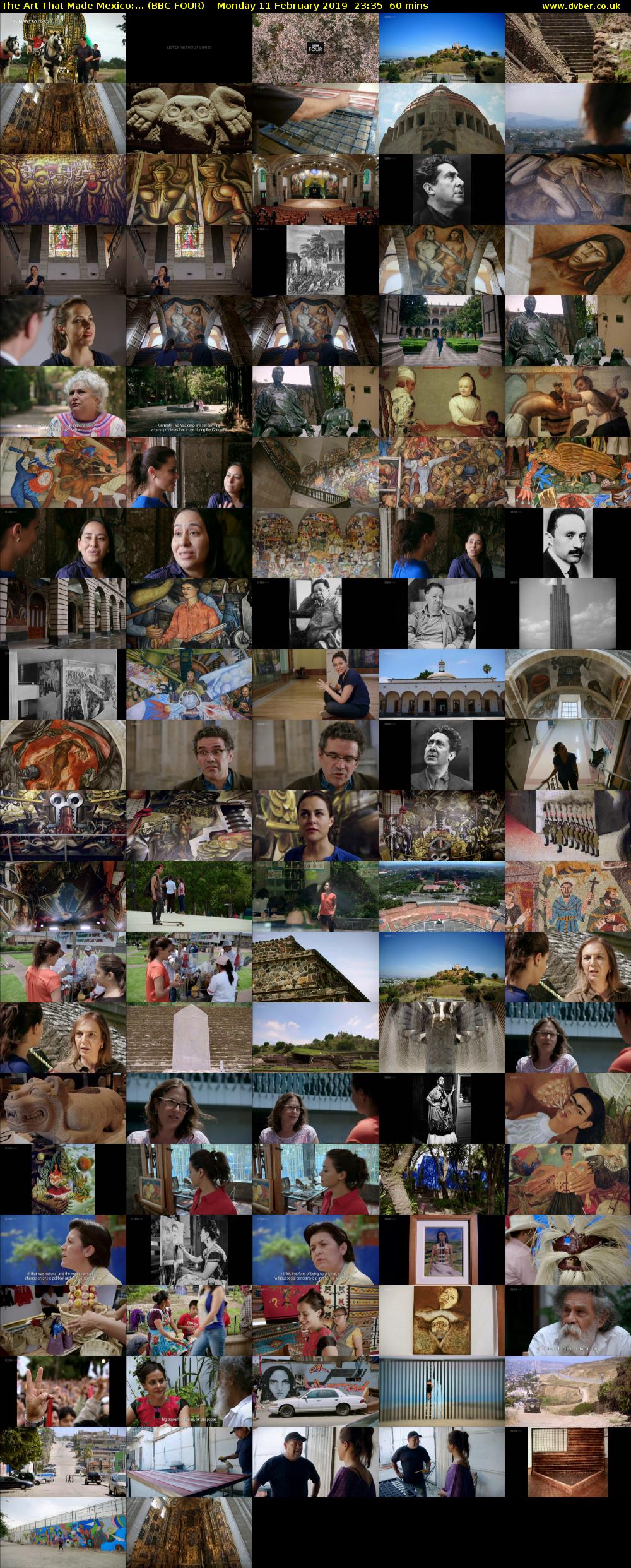 The Art That Made Mexico:... (BBC FOUR) Monday 11 February 2019 23:35 - 00:35