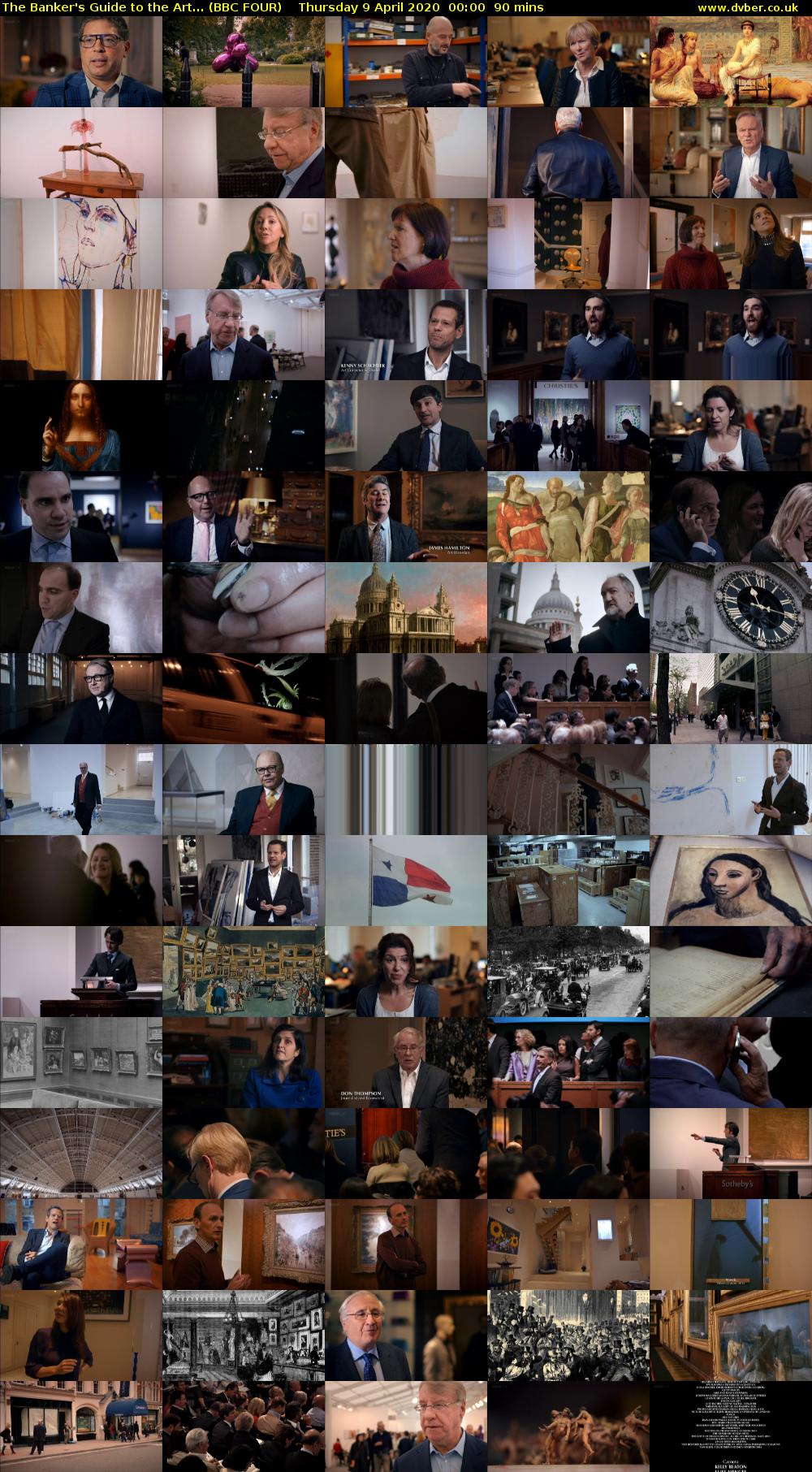 The Banker's Guide to the Art... (BBC FOUR) Thursday 9 April 2020 00:00 - 01:30
