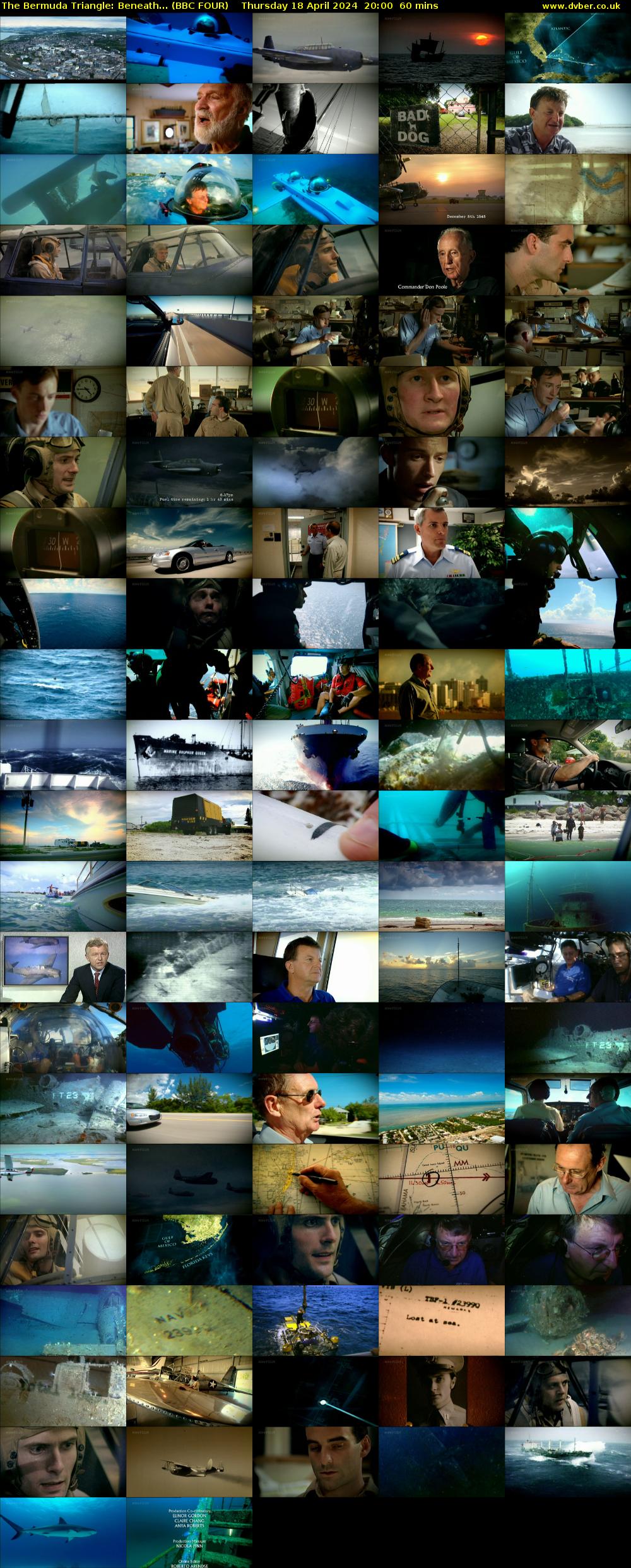 The Bermuda Triangle: Beneath... (BBC FOUR) Thursday 18 April 2024 20:00 - 21:00