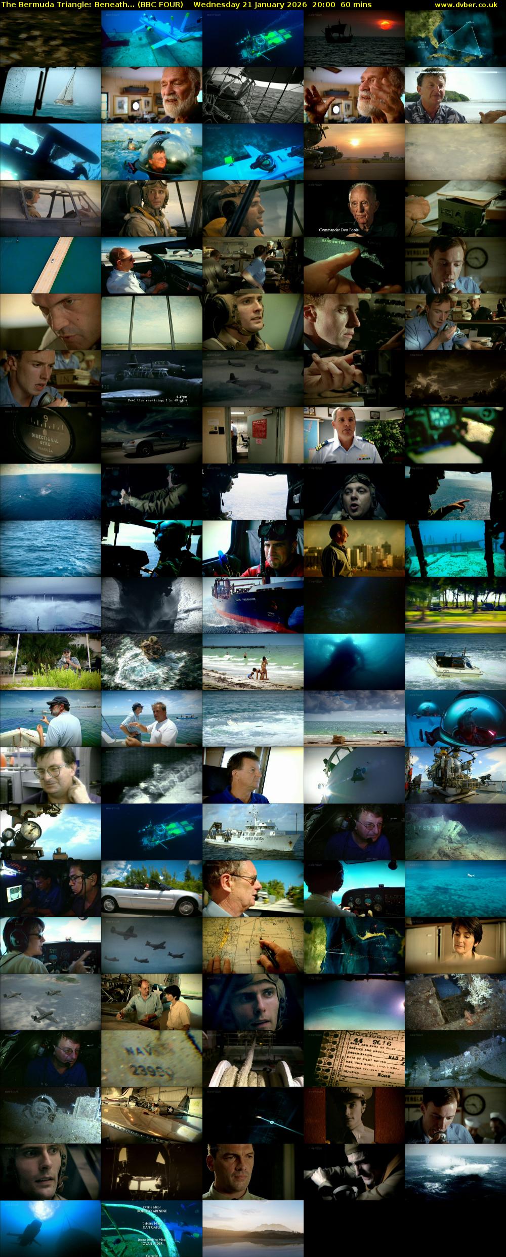 The Bermuda Triangle: Beneath... (BBC FOUR) Wednesday 21 January 2026 20:00 - 21:00