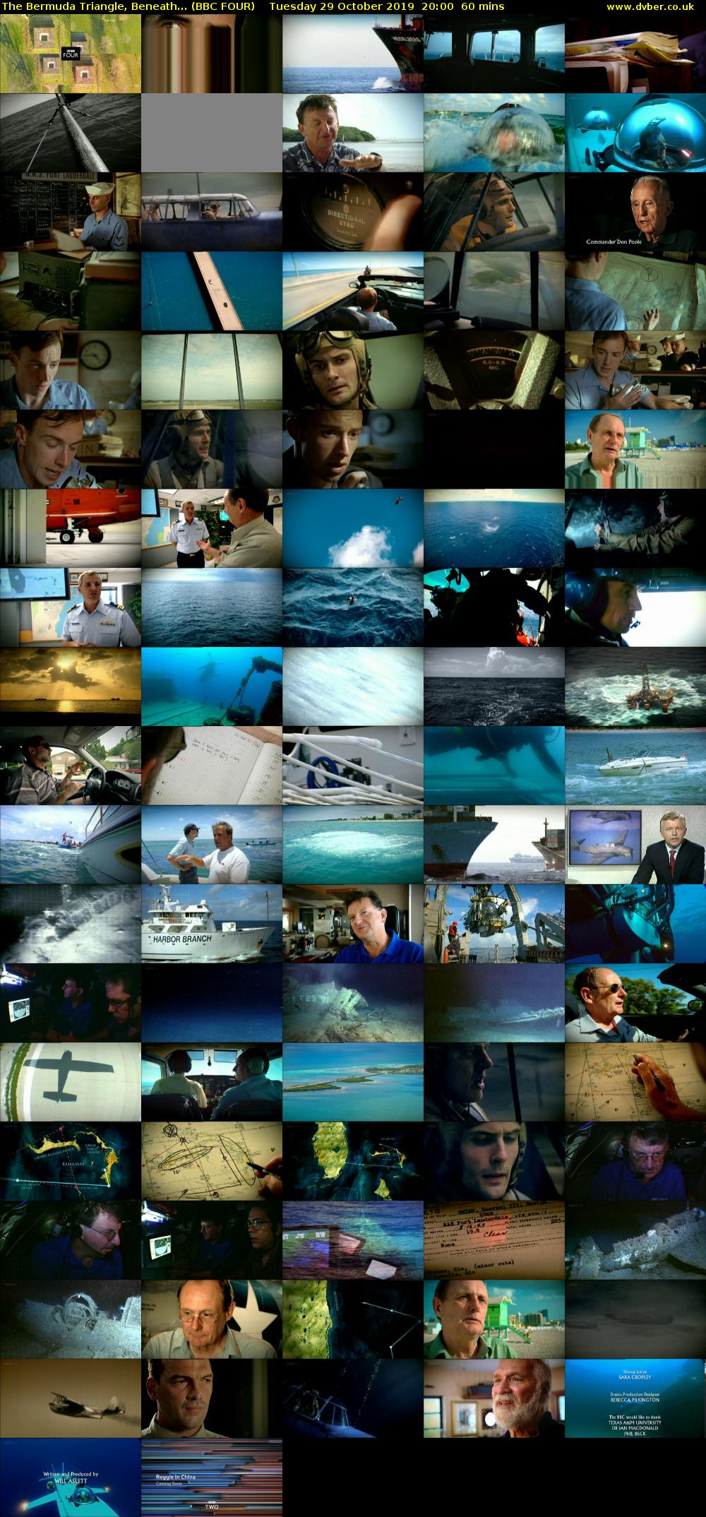 The Bermuda Triangle, Beneath... (BBC FOUR) Tuesday 29 October 2019 20:00 - 21:00