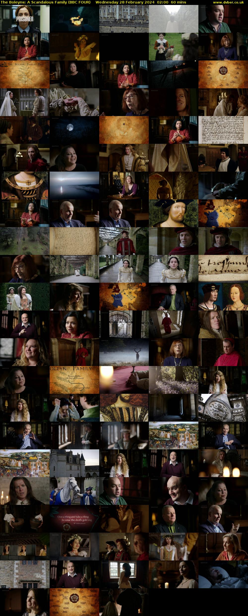 The Boleyns: A Scandalous Family (BBC FOUR) Wednesday 28 February 2024 02:00 - 03:00