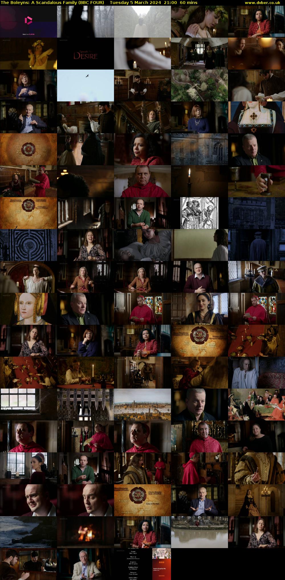 The Boleyns: A Scandalous Family (BBC FOUR) Tuesday 5 March 2024 21:00 - 22:00