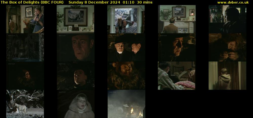 The Box of Delights (BBC FOUR) Sunday 8 December 2024 01:10 - 01:40