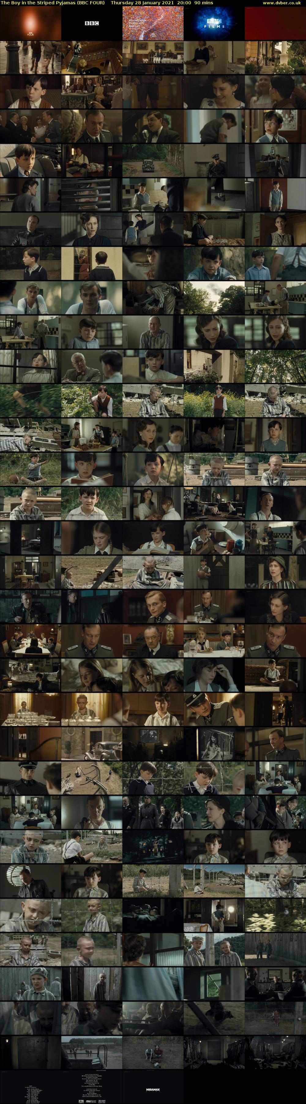The Boy in the Striped Pyjamas (BBC FOUR) Thursday 28 January 2021 20:00 - 21:30