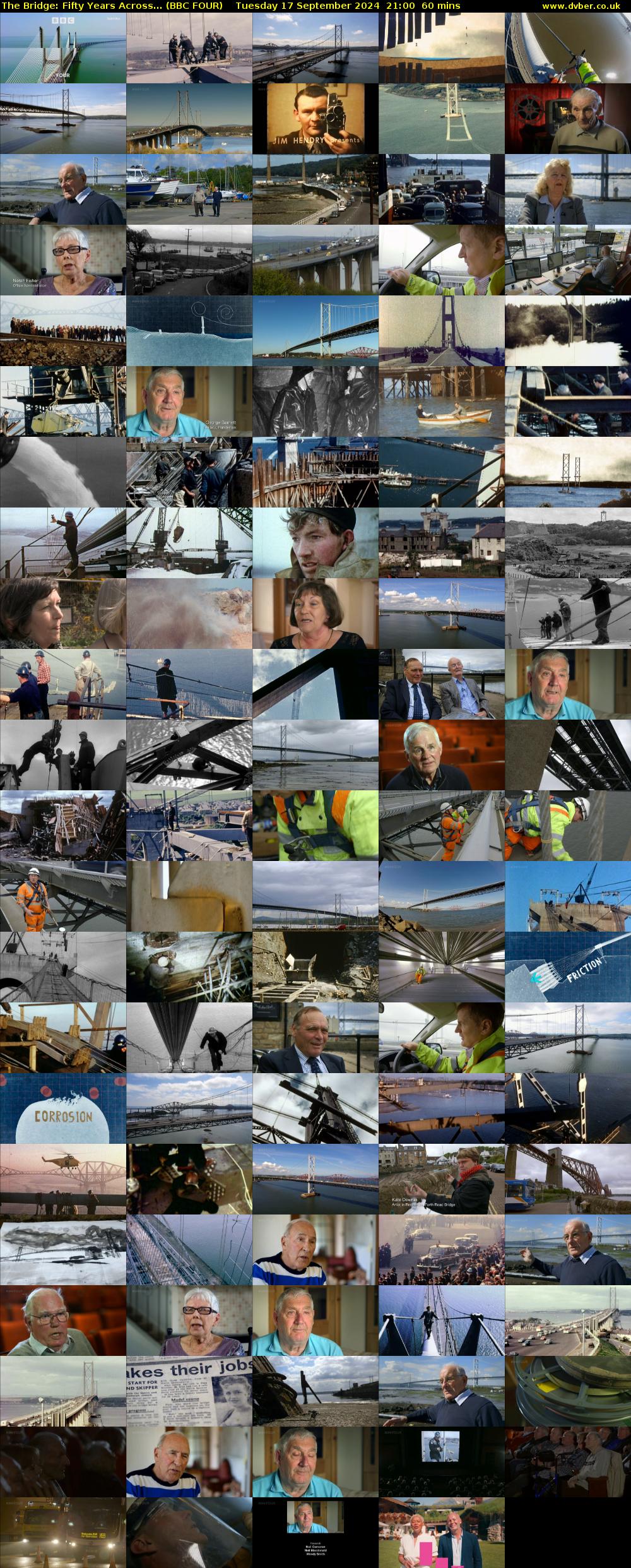 The Bridge: Fifty Years Across... (BBC FOUR) Tuesday 17 September 2024 21:00 - 22:00