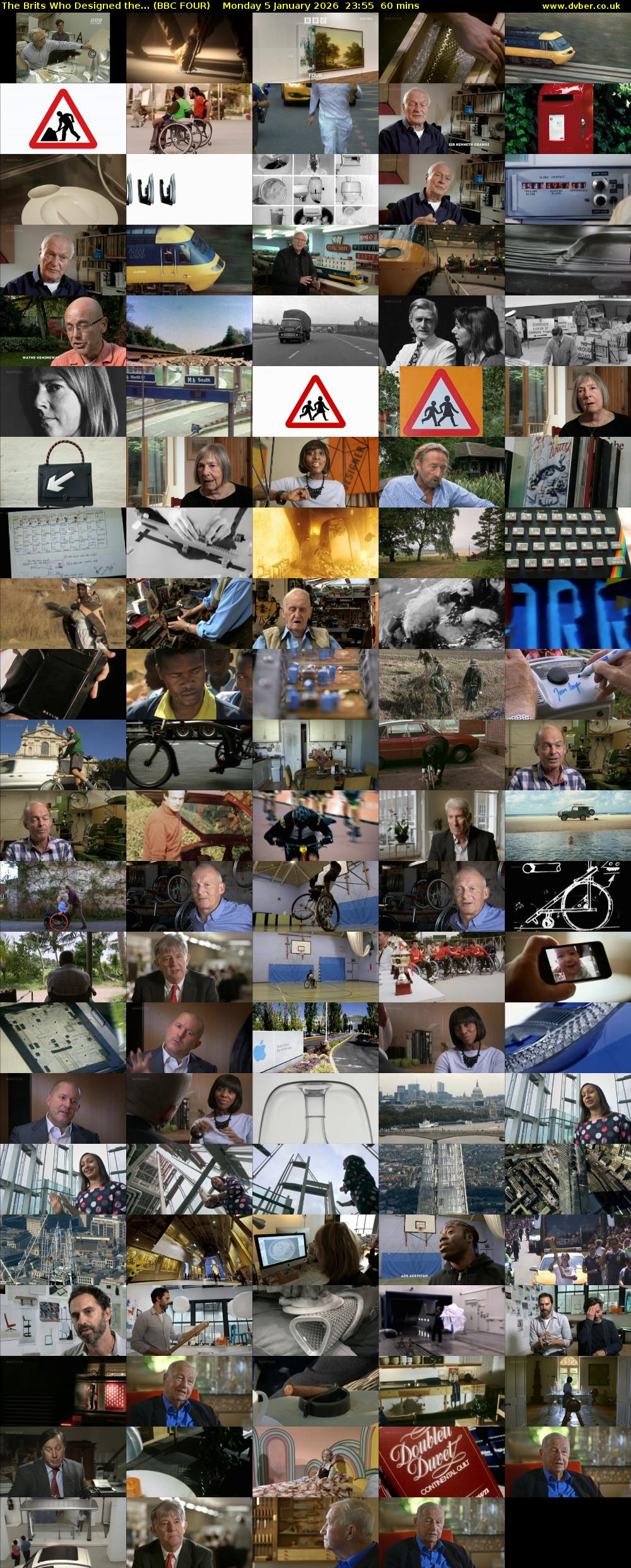 The Brits Who Designed the... (BBC FOUR) Monday 5 January 2026 23:55 - 00:55