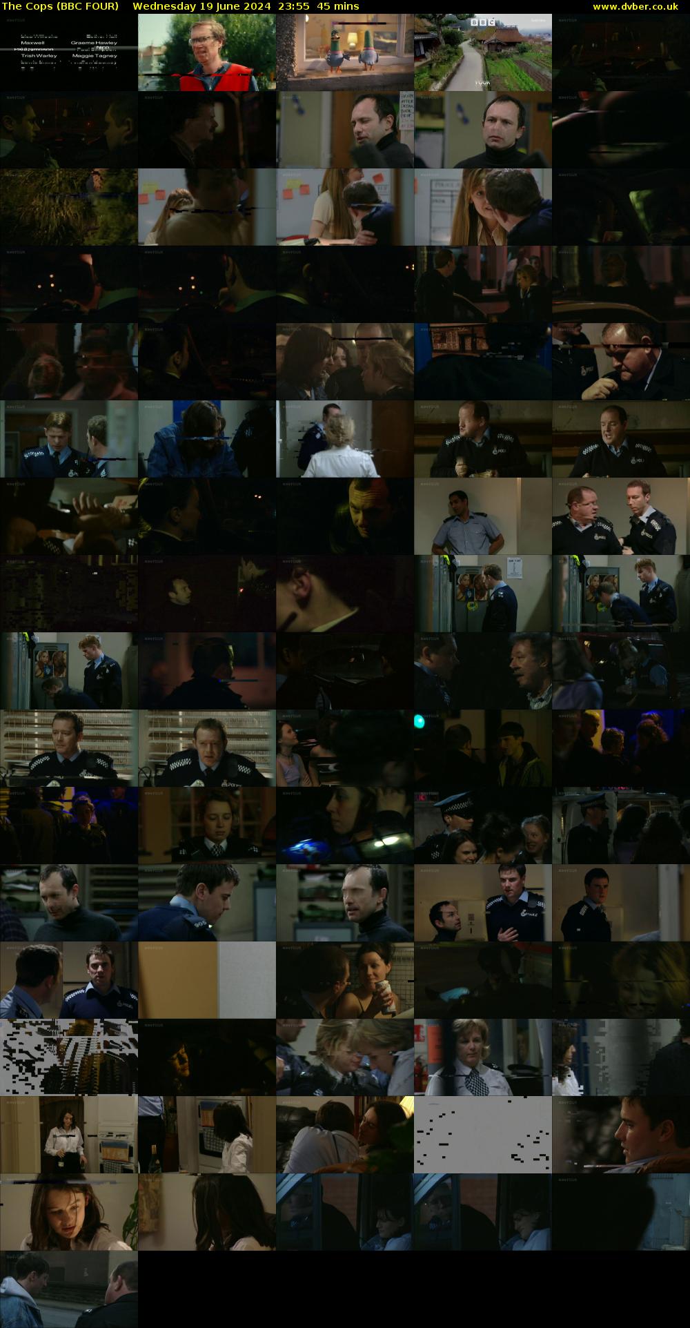 The Cops (BBC FOUR) Wednesday 19 June 2024 23:55 - 00:40