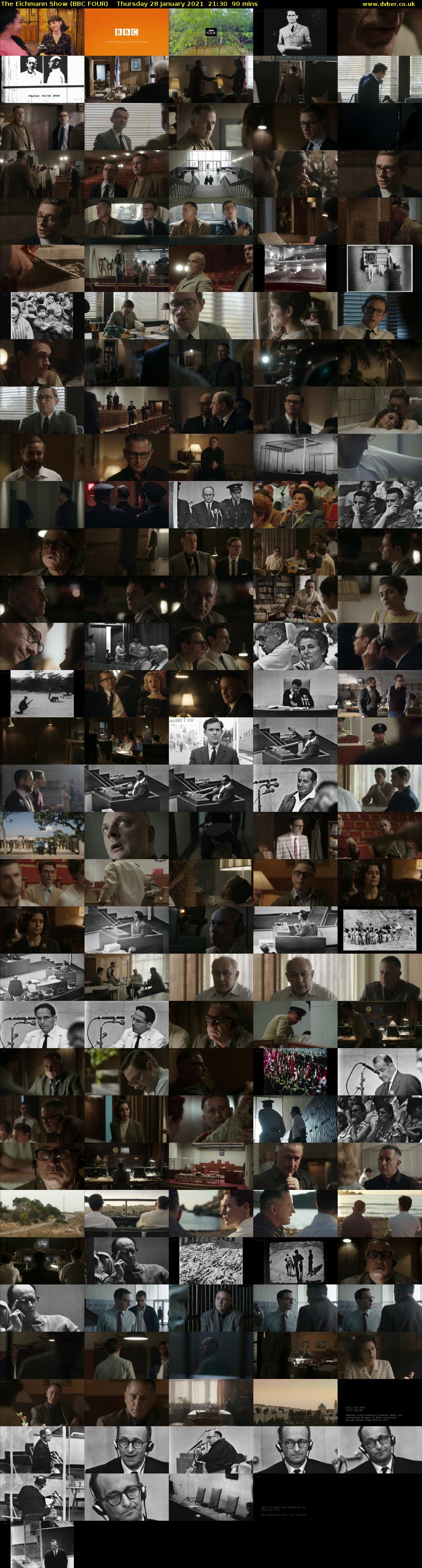 The Eichmann Show (BBC FOUR) Thursday 28 January 2021 21:30 - 23:00