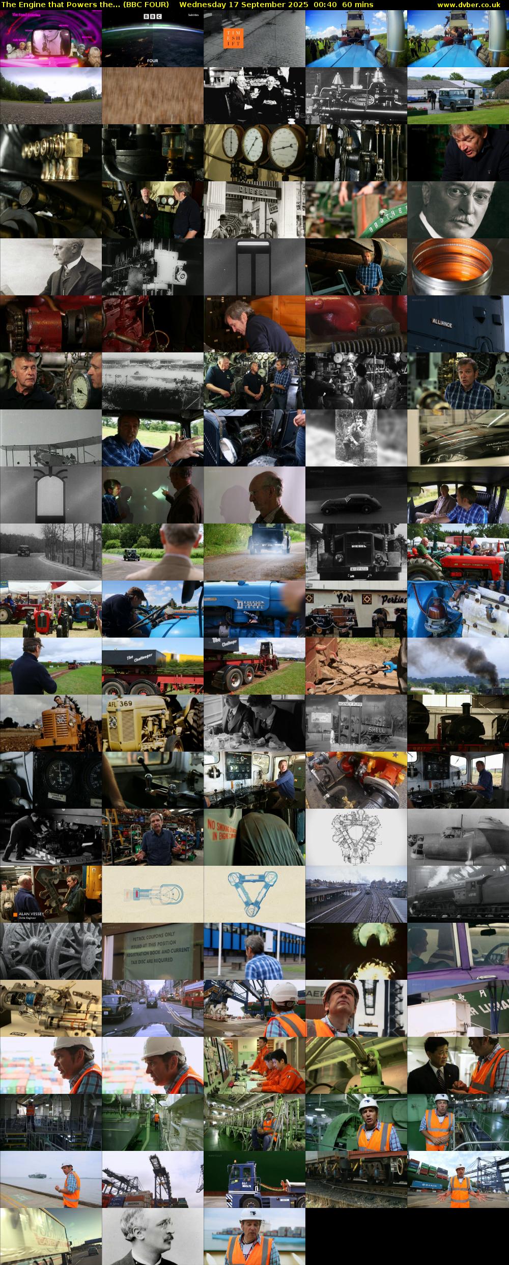The Engine that Powers the... (BBC FOUR) Wednesday 17 September 2025 00:40 - 01:40