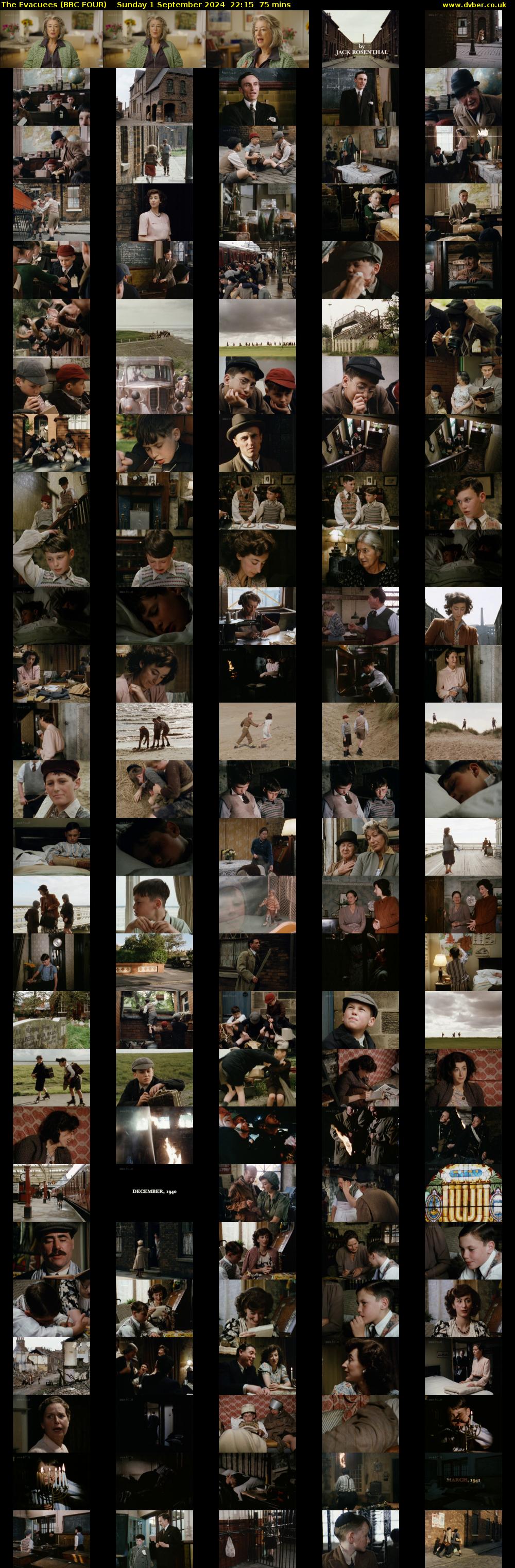 The Evacuees (BBC FOUR) Sunday 1 September 2024 22:15 - 23:30