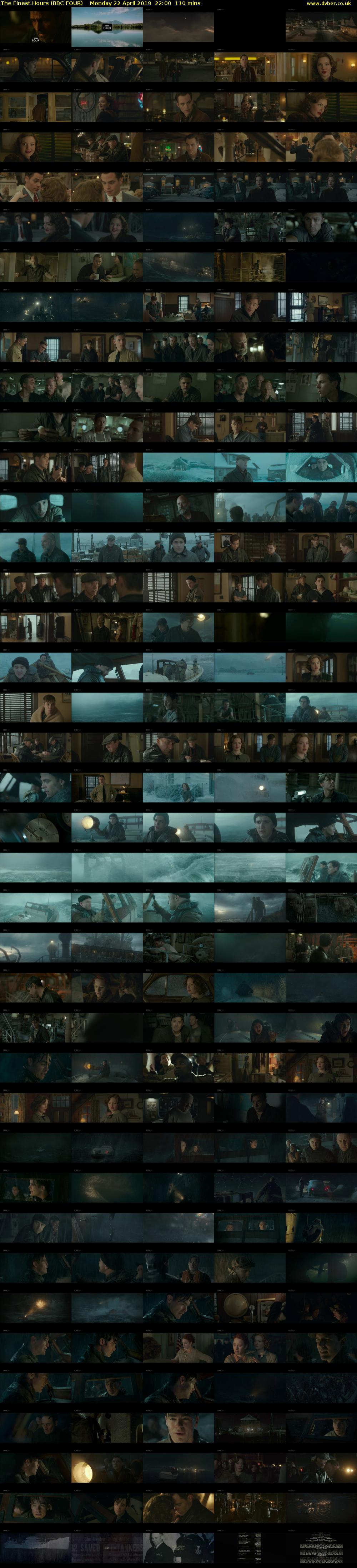 The Finest Hours (BBC FOUR) Monday 22 April 2019 22:00 - 23:50