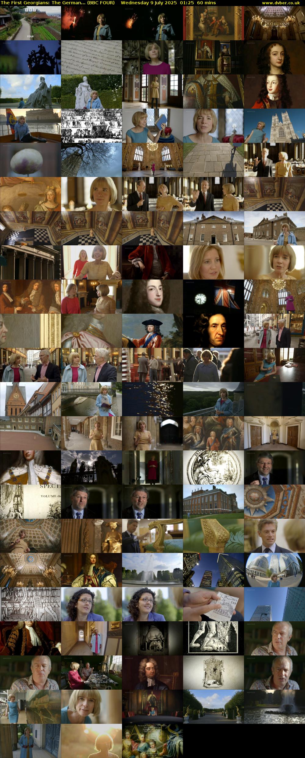The First Georgians: The German... (BBC FOUR) Wednesday 9 July 2025 01:25 - 02:25