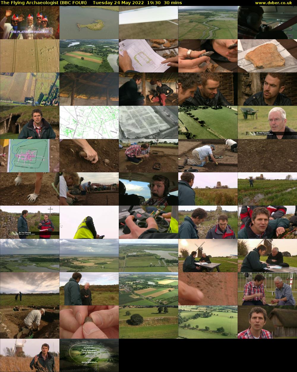 The Flying Archaeologist (BBC FOUR) Tuesday 24 May 2022 19:30 - 20:00