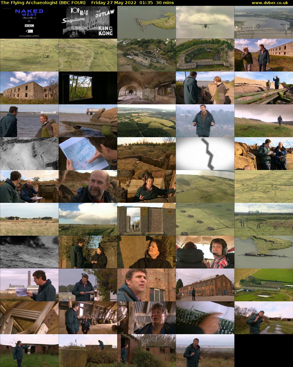 The Flying Archaeologist (BBC FOUR) Friday 27 May 2022 01:35 - 02:05