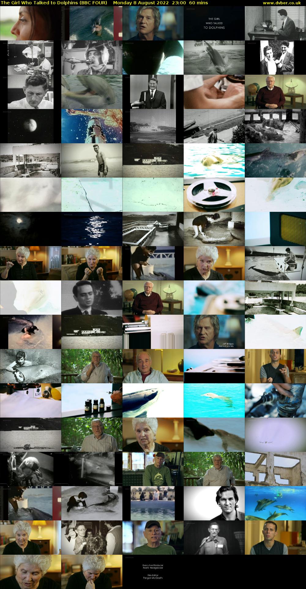 The Girl Who Talked to Dolphins (BBC FOUR) Monday 8 August 2022 23:00 - 00:00