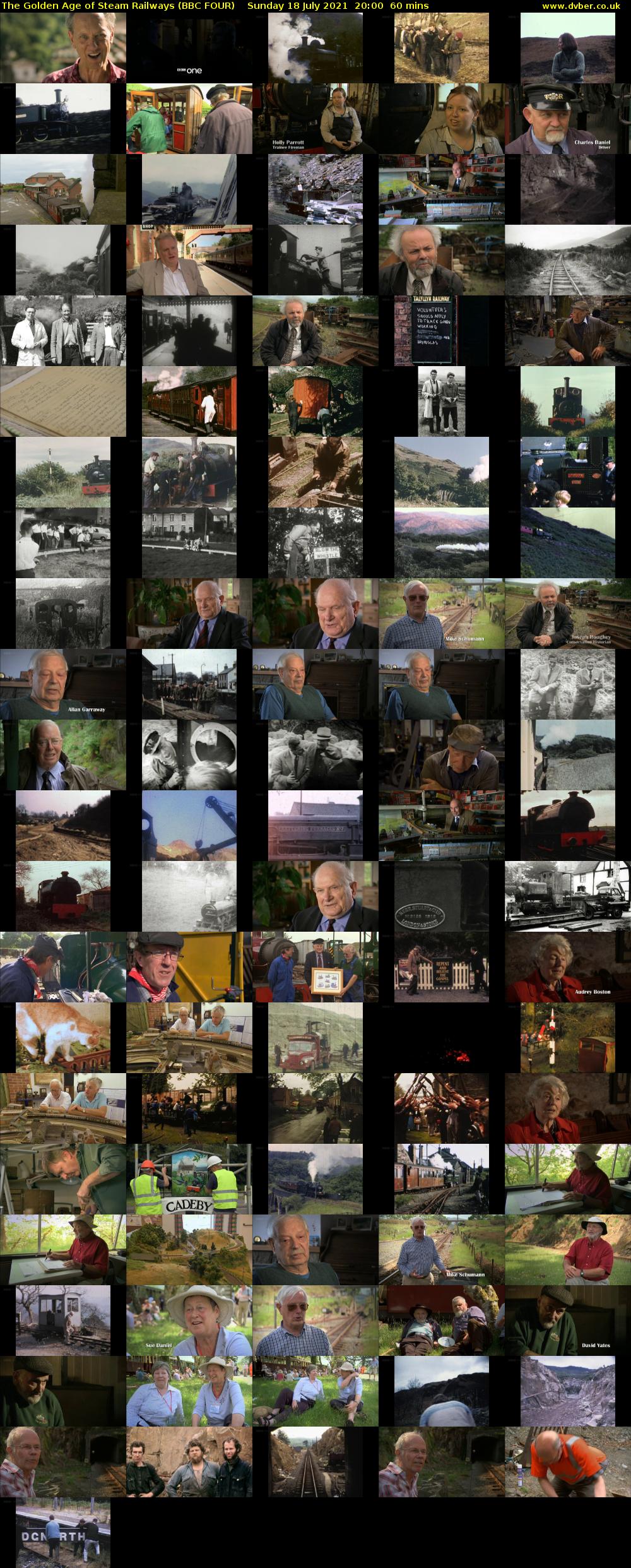The Golden Age of Steam Railways (BBC FOUR) Sunday 18 July 2021 20:00 - 21:00