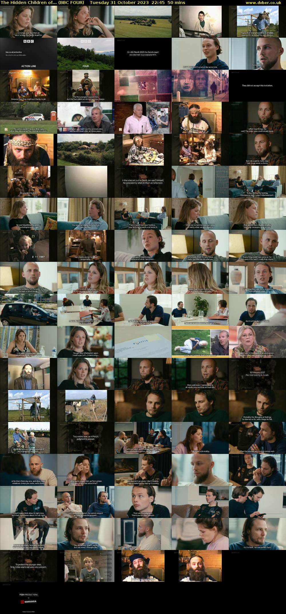 The Hidden Children of... (BBC FOUR) Tuesday 31 October 2023 22:45 - 23:35