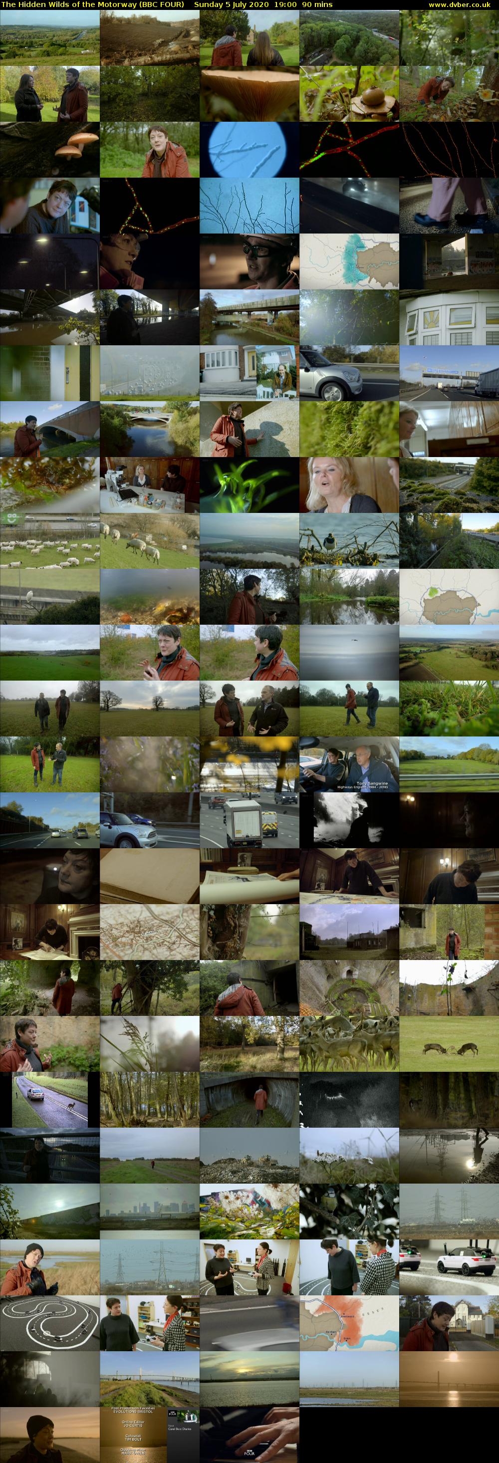 The Hidden Wilds of the Motorway (BBC FOUR) Sunday 5 July 2020 19:00 - 20:30